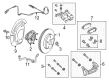 Jeep Cherokee Brake Caliper Diagram - 68526656AA
