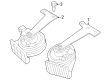 2023 Dodge Hornet Horn Diagram - 68616567AA