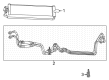2023 Jeep Wrangler Transmission Oil Cooler Hose Diagram - 68481147AE