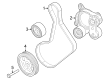 2024 Dodge Hornet Belt Tensioner Diagram - 68496089AB