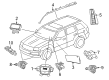 2022 Jeep Grand Cherokee WK Air Bag Diagram - 5SG30DX9AG