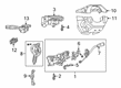 Ram 3500 Automatic Transmission Shift Levers Diagram - 68378093AF