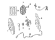 2023 Dodge Challenger Brake Caliper Diagram - 68590638AA