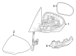 2023 Dodge Hornet Car Mirror Diagram - 7QP74LXHAA