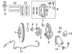 2023 Dodge Challenger Brake Caliper Diagram - 68525314AA
