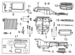 Jeep Heater Core Diagram - 68542650AA