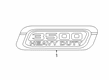 Ram 3500 Emblem Diagram - 68362219AC