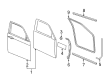 Chrysler Weather Strip Diagram - 68039975AH