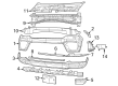 Jeep Front Cross-Member Diagram - 68459389AB