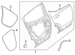 Dodge Hornet Door Seal Diagram - 68630479AA