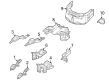 2022 Jeep Grand Cherokee L Exhaust Heat Shield Diagram - 68450814AD