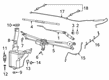 Ram 3500 Windshield Wiper Diagram - 55277450AD