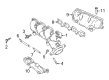 Jeep Grand Cherokee Exhaust Pipe Diagram - 68591591AA