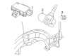 2022 Dodge Challenger TPMS Sensor Diagram - 68487472AB