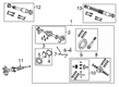 2024 Jeep Wrangler Axle Shaft Diagram - 68639151AA