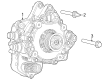 Dodge Hornet Alternator Diagram - 5190303AG
