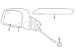 2023 Dodge Durango Car Mirror Diagram - 68567887AA