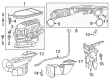 Chrysler Air Duct Diagram - 68413347AB