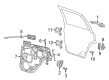 2020 Dodge Durango Door Handle Diagram - 68239123AB