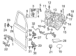 Ram Door Lock Actuator Diagram - 4589916AH