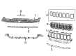 Jeep Wagoneer Grille Diagram - 7CL47DX8AC