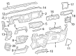 Jeep Gladiator Steering Column Cover Diagram - 6AB13TX7AD