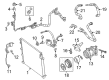 Jeep Cherokee A/C Compressor Diagram - 68103198AD