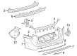 Chrysler Bumper Diagram - 68631436AA