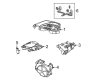 Jeep Wrangler Engine Cover Diagram - 5281731AC