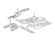 2023 Dodge Durango Exhaust Heat Shield Diagram - 68482891AA