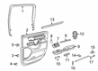 2023 Ram 1500 Door Handle Diagram - 6EK81TX7AD