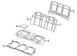 2023 Dodge Charger Seat Cover Diagram - 1YE04DX9AA