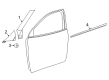Ram ProMaster City Door Moldings Diagram - 5YF68JXWAA
