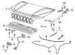 Jeep Cherokee Hood Diagram - 68290450AF