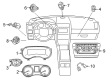 Chrysler 300 Speedometer Diagram - 68495250AA