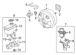 Jeep Wrangler Clutch Slave Cylinder Diagram - 4581906AC