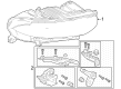 2023 Dodge Hornet Headlight Diagram - 68607028AA