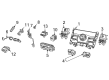 Jeep Grand Cherokee Automatic Transmission Shift Levers Diagram - 68423716AK