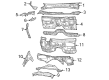 Jeep Grand Cherokee Dash Panels Diagram - 68475579AC