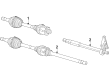 Ram ProMaster 2500 Axle Shaft Diagram - 68520295AC