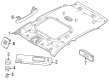 2024 Dodge Hornet Sun Visor Diagram - 7QH53U3RAA
