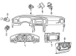 Dodge Charger Speedometer Diagram - 68547976AA
