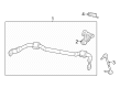 Jeep Grand Cherokee Sway Bar Kit Diagram - 68375027AC