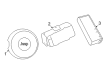 2024 Jeep Wrangler Air Bag Diagram - 68521557AB