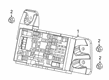 2023 Ram 1500 Relay Block Diagram - 68467640AA