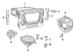 Ram Car Speakers Diagram - 68202084AA