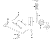 Jeep Gladiator Sway Bar Kit Diagram - 68601966AA