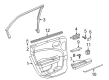 2018 Chrysler 300 Weather Strip Diagram - 68039971AD