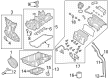 Jeep Compass Engine Mount Diagram - 68445487AD