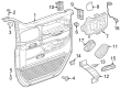 Jeep Wrangler Car Mirror Diagram - 68281892AF